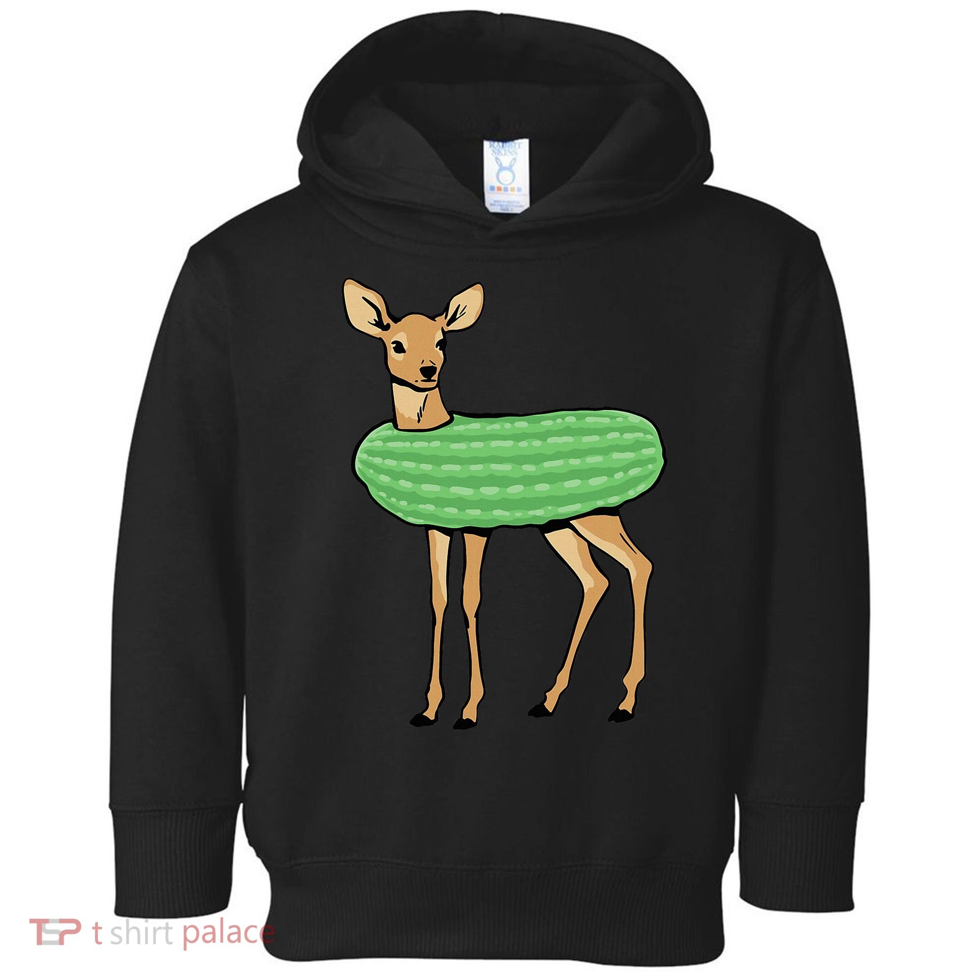 Dill Doe Funny Adult Humor Dill Pickle Deer Redneck Dill Doe Toddler Hoodie