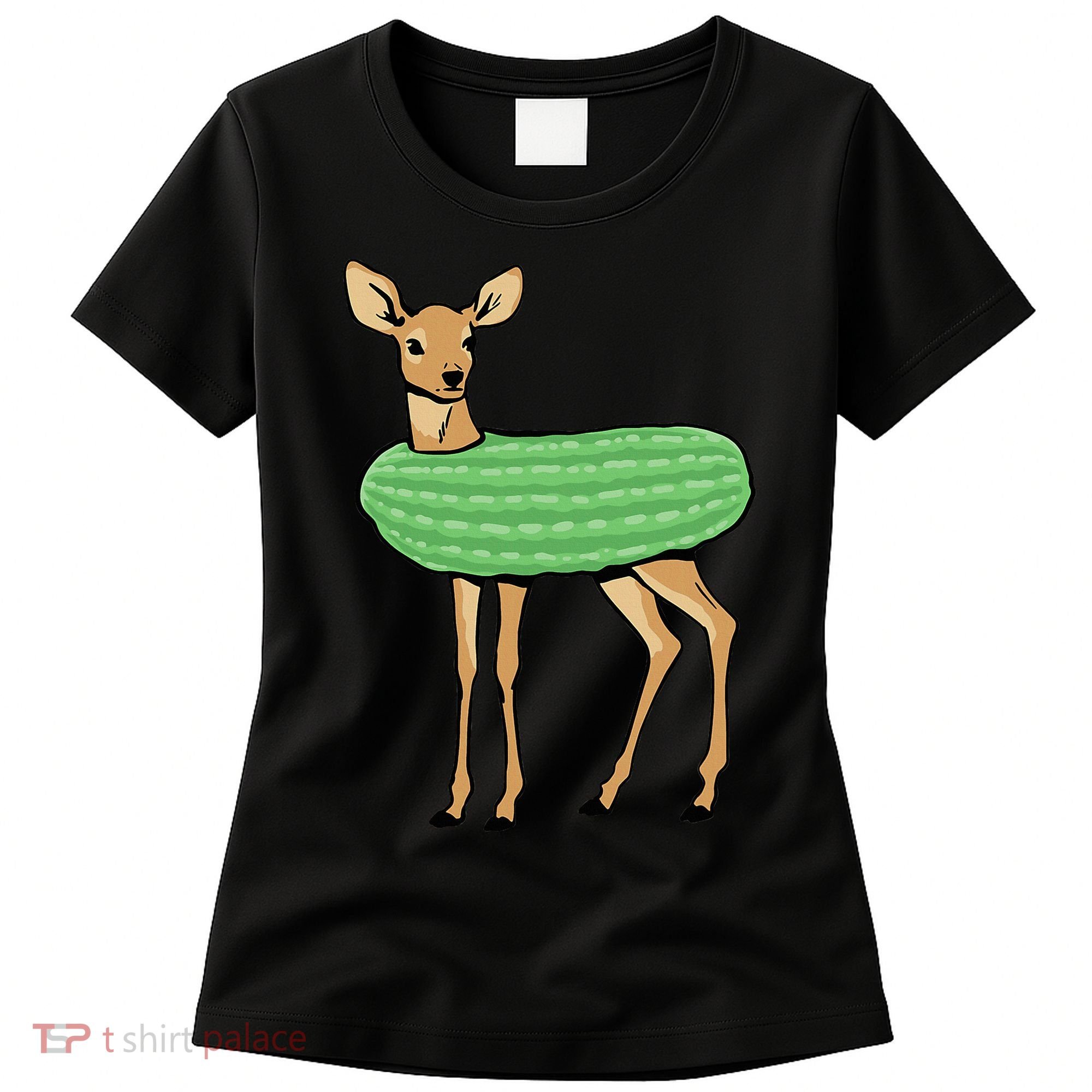 Dill Doe Funny Adult Humor Dill Pickle Deer Redneck Dill Doe Women's T-Shirt