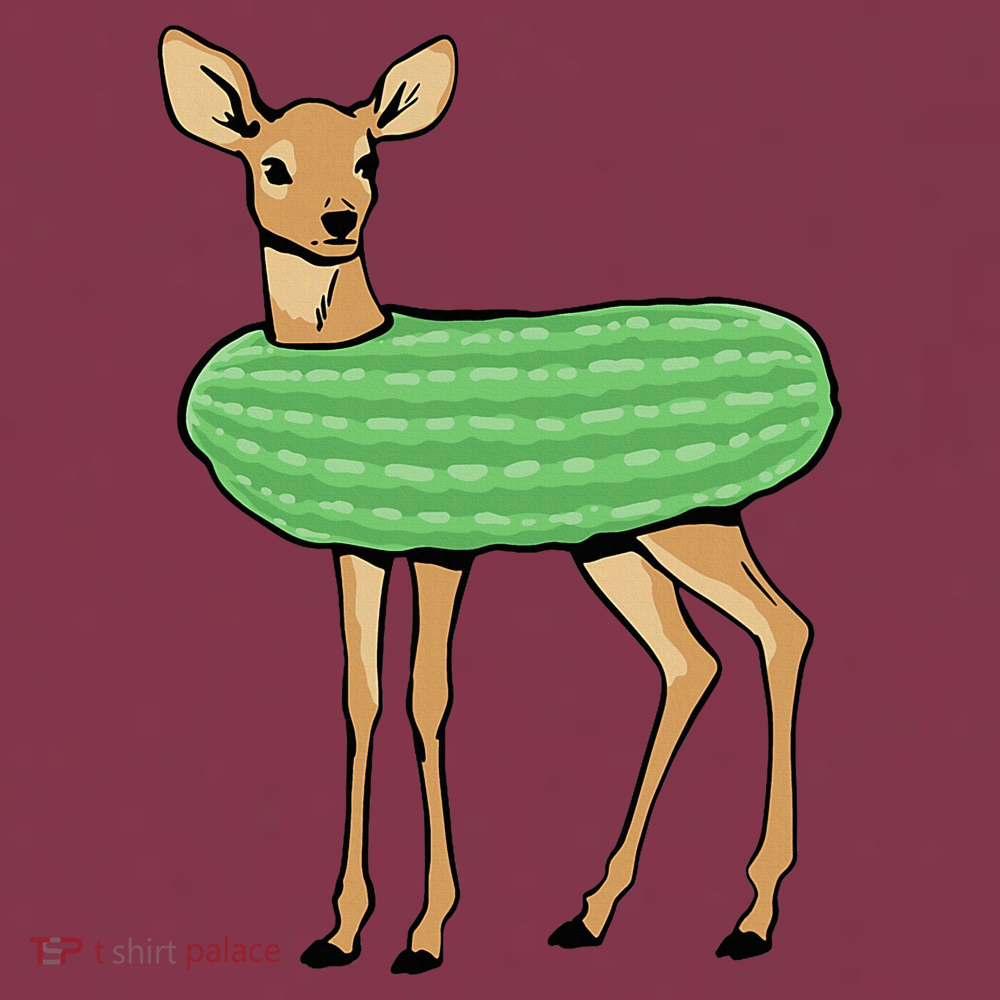 Dill Doe Funny Adult Humor Dill Pickle Deer Redneck Dill Doe 16oz Travel Tumbler