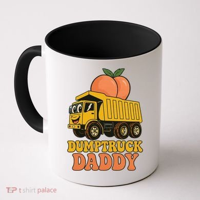 Dumptruck Daddy Funny Dad Fathers Day Coffee Mug