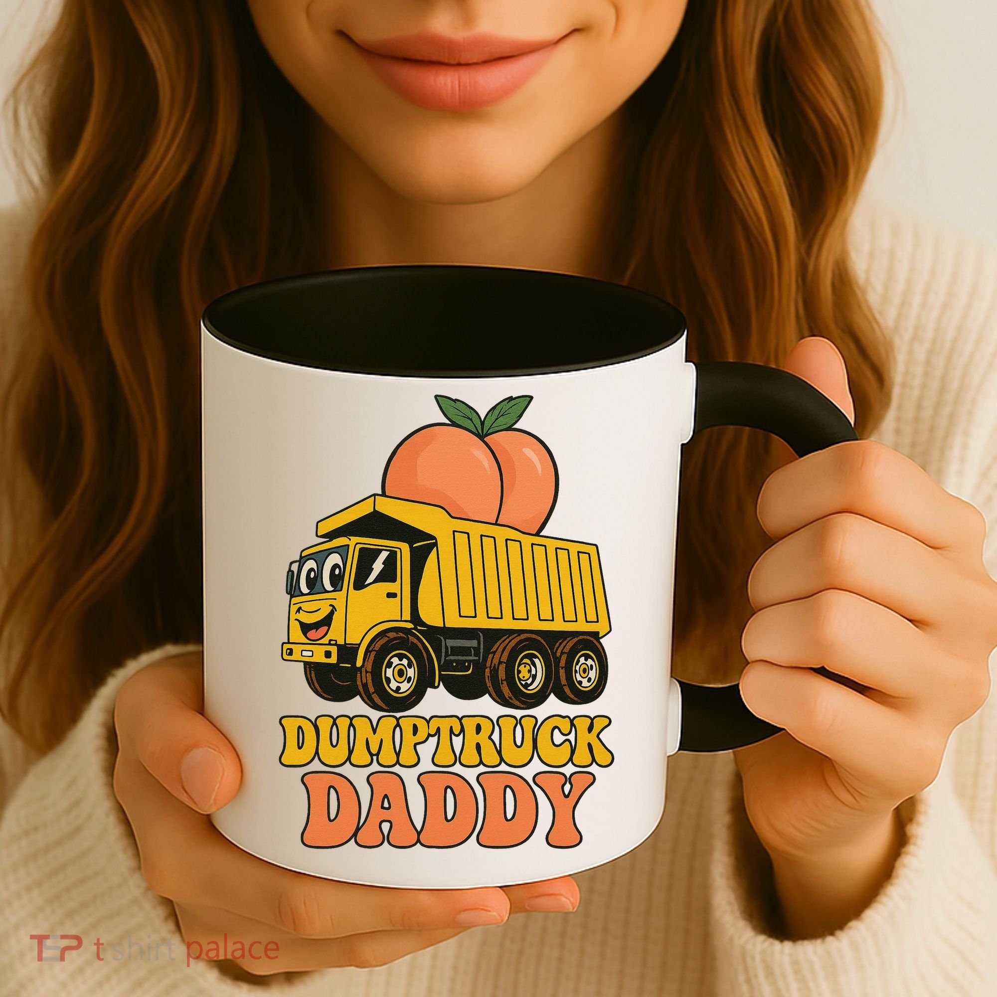 Dumptruck Daddy Funny Dad Fathers Day Coffee Mug