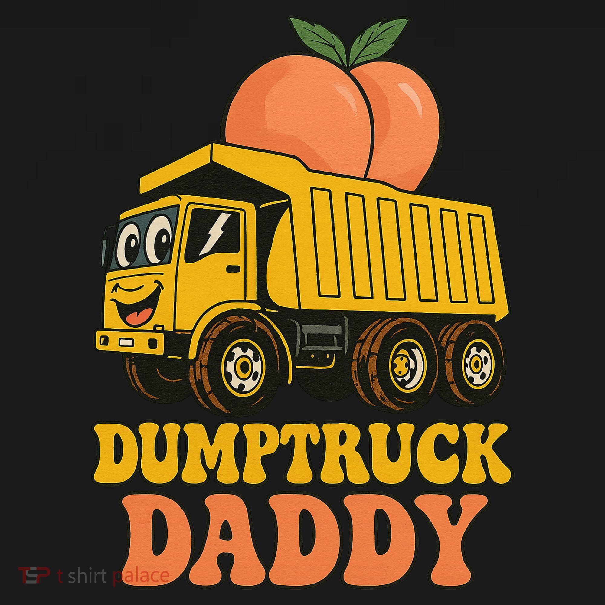 Dumptruck Daddy Funny Dad Fathers Day Pajama Set