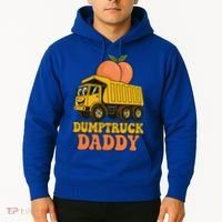 Dumptruck Daddy Funny Dad Fathers Day Hoodie thumb 2