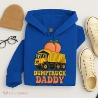 Dumptruck Daddy Funny Dad Fathers Day Hoodie thumb 4