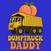 Dumptruck Daddy Funny Dad Fathers Day Long Sleeve Shirt thumb 2