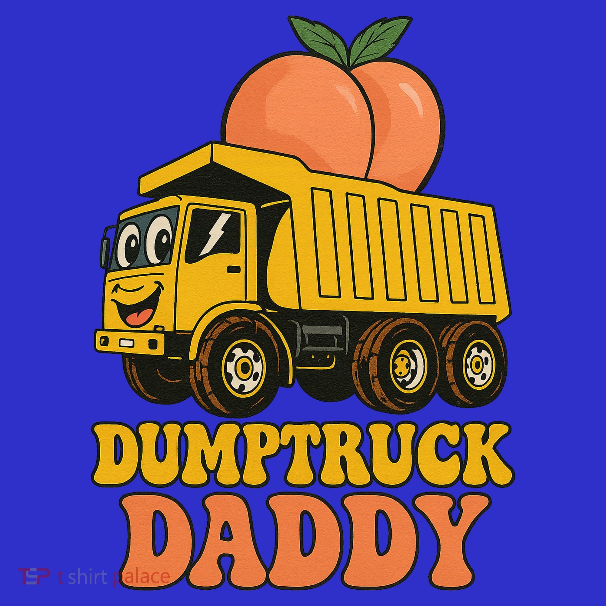 Dumptruck Daddy Funny Dad Fathers Day Apron