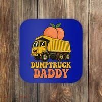 Dumptruck Daddy Funny Dad Fathers Day Coaster thumb 0