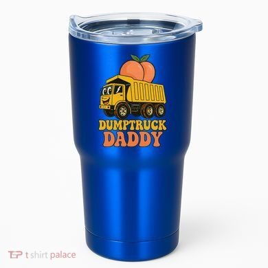 Dumptruck Daddy Funny Dad Fathers Day Tumbler