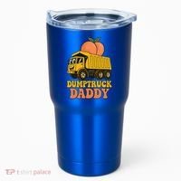 Dumptruck Daddy Funny Dad Fathers Day Tumbler thumb 0
