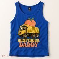 Dumptruck Daddy Funny Dad Fathers Day Tank Top thumb 2