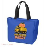 Dumptruck Daddy Funny Dad Fathers Day Tote Bag thumb 3