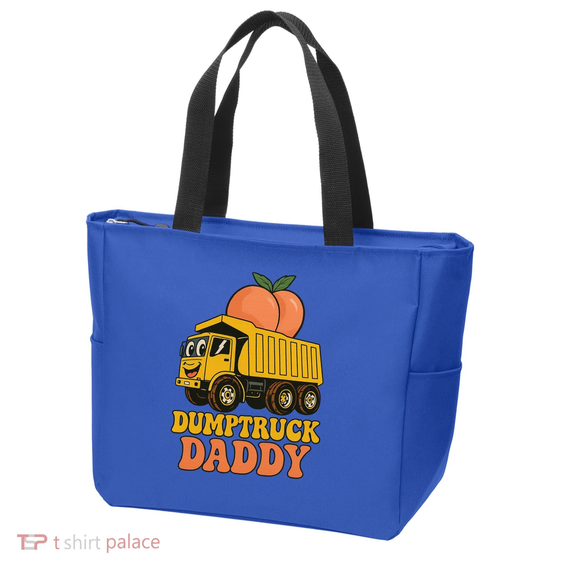 Dumptruck Daddy Funny Dad Fathers Day Tote Bag