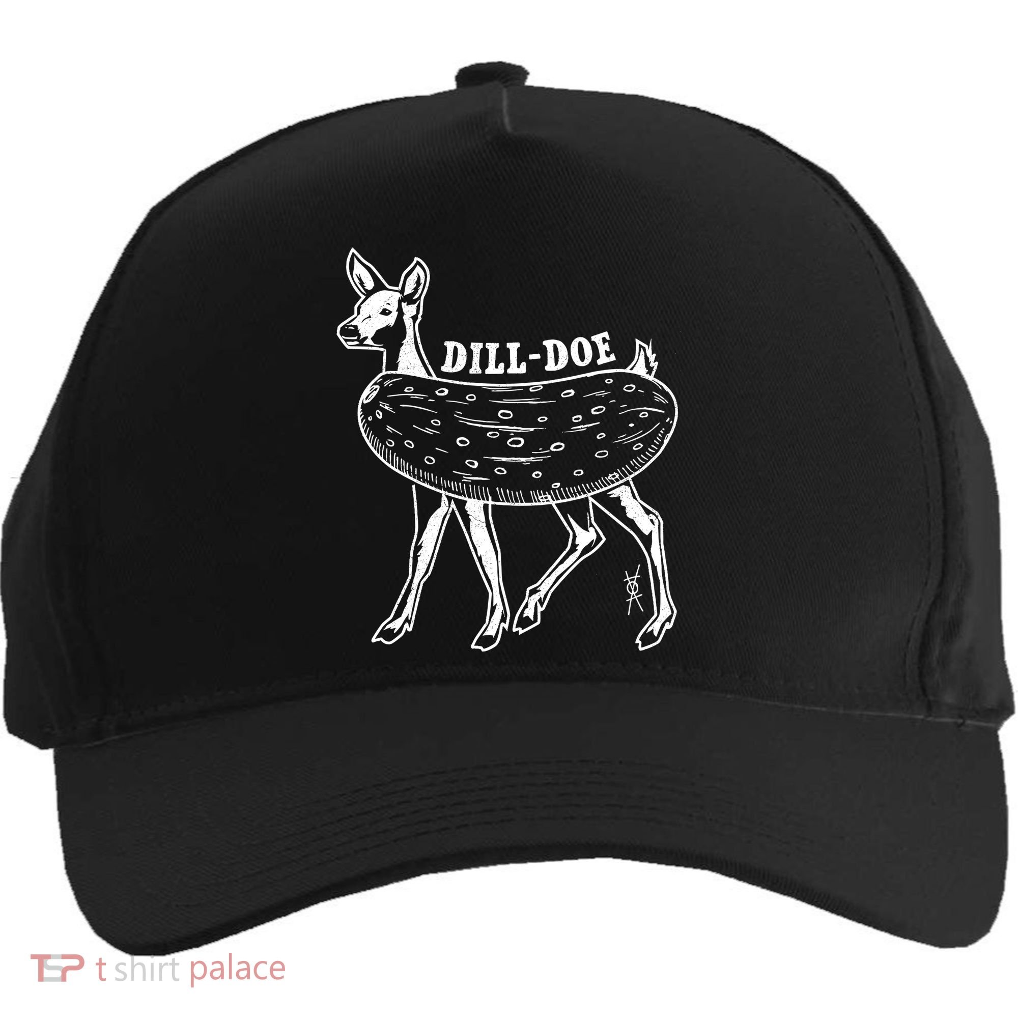 Dill Doe Funny Inappropriate Party Naughty Reindeer She Five-Panel Snapback Cap