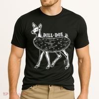 Dill Doe Funny Inappropriate Party Naughty Reindeer She Cooling Performance Crew T-Shirt thumb 2