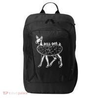 Dill Doe Funny Inappropriate Party Naughty Reindeer She City Backpack thumb 0