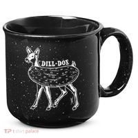 Dill Doe Funny Inappropriate Party Naughty Reindeer She 15oz Campfire Ceramic Mug thumb 0