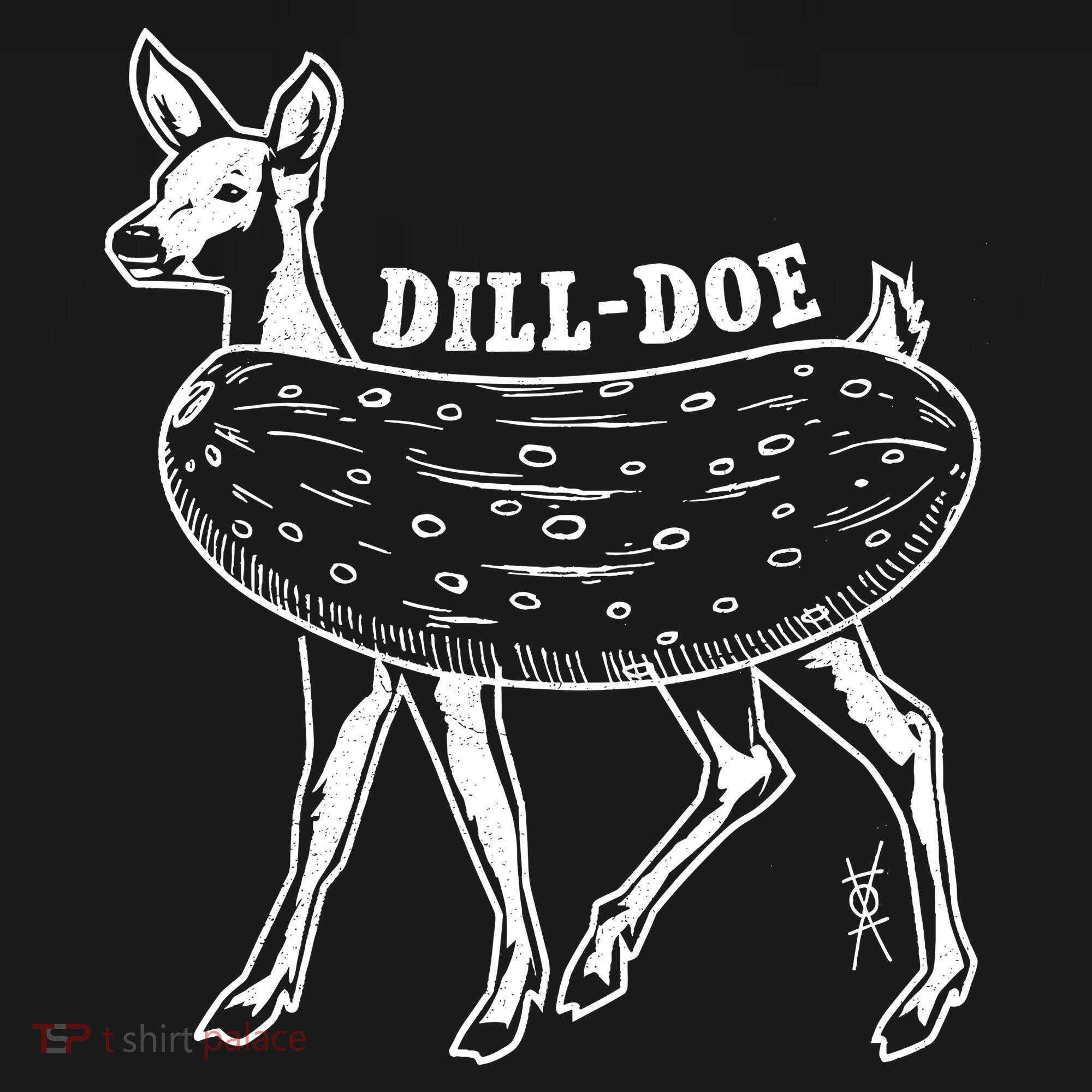 Dill Doe Funny Inappropriate Party Naughty Reindeer She Coaster