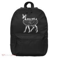 Dill Doe Funny Inappropriate Party Naughty Reindeer She 16 in Basic Backpack thumb 0