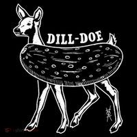 Dill Doe Funny Inappropriate Party Naughty Reindeer She Women's Hoodie thumb 2