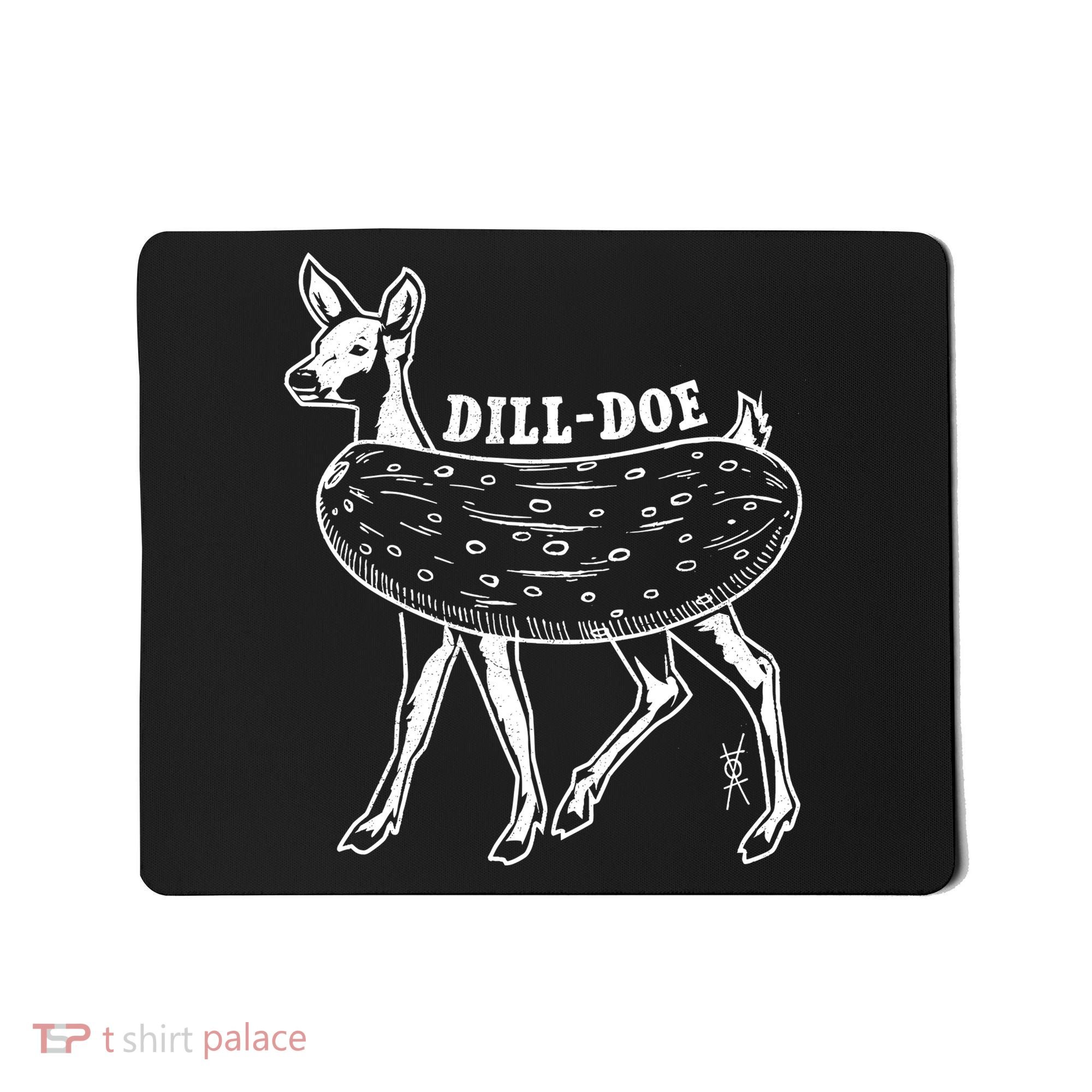 Dill Doe Funny Inappropriate Party Naughty Reindeer She Mousepad