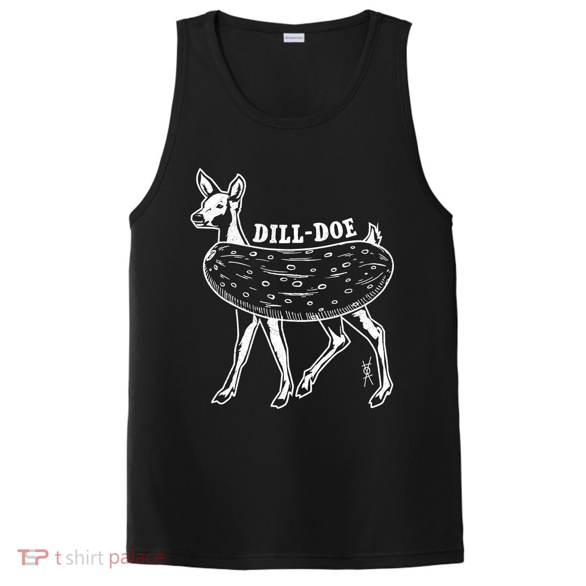 Dill Doe Funny Inappropriate Party Naughty Reindeer She PosiCharge Competitor Tank