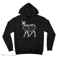Dill Doe Funny Inappropriate Party Naughty Reindeer She Tall Hoodie thumb 0