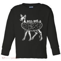 Dill Doe Funny Inappropriate Party Naughty Reindeer She Toddler Long Sleeve Shirt thumb 0