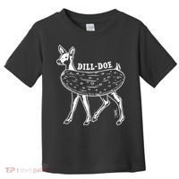 Dill Doe Funny Inappropriate Party Naughty Reindeer She Toddler T-Shirt thumb 0