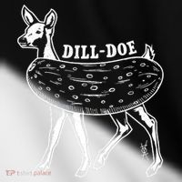 Dill Doe Funny Inappropriate Party Naughty Reindeer She Toddler Fine Jersey T-Shirt thumb 2