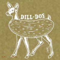 Dill Doe Funny Inappropriate Party Naughty Reindeer She Garment-Dyed Women's Muscle Tee thumb 6