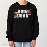Ding Dong Funny Sayings Sarcastic Humor Joke Novelty Gift Women's Sweatshirt thumb 0