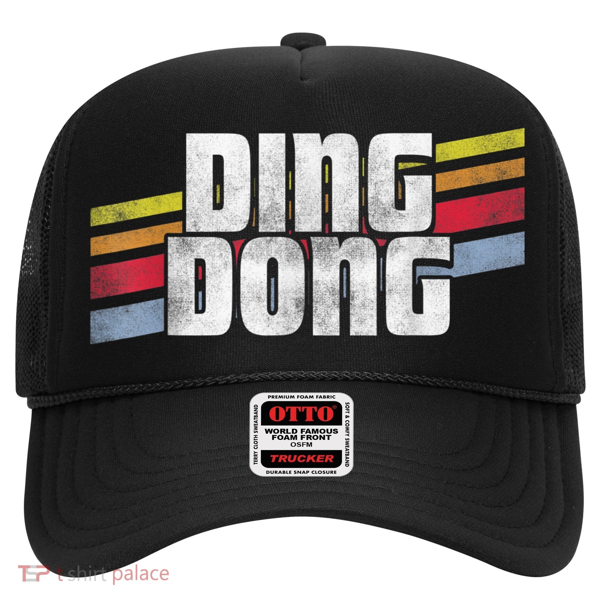 Ding Dong Funny Sayings Sarcastic Humor Joke Novelty Gift Hat