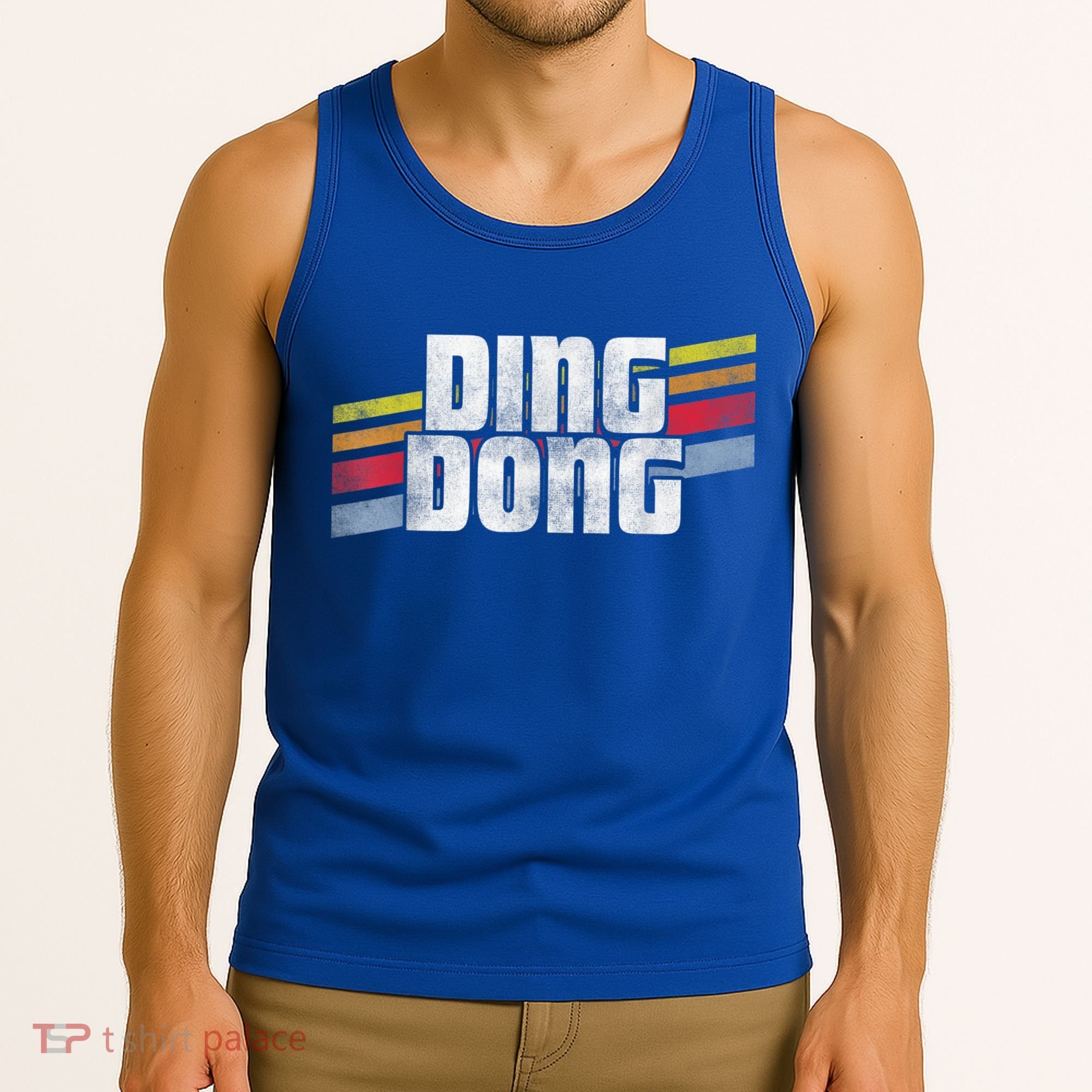 Ding Dong Funny Sayings Sarcastic Humor Joke Novelty Gift Tank Top