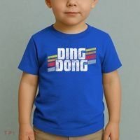 Ding Dong Funny Sayings Sarcastic Humor Joke Novelty Gift Toddler T-Shirt thumb 2