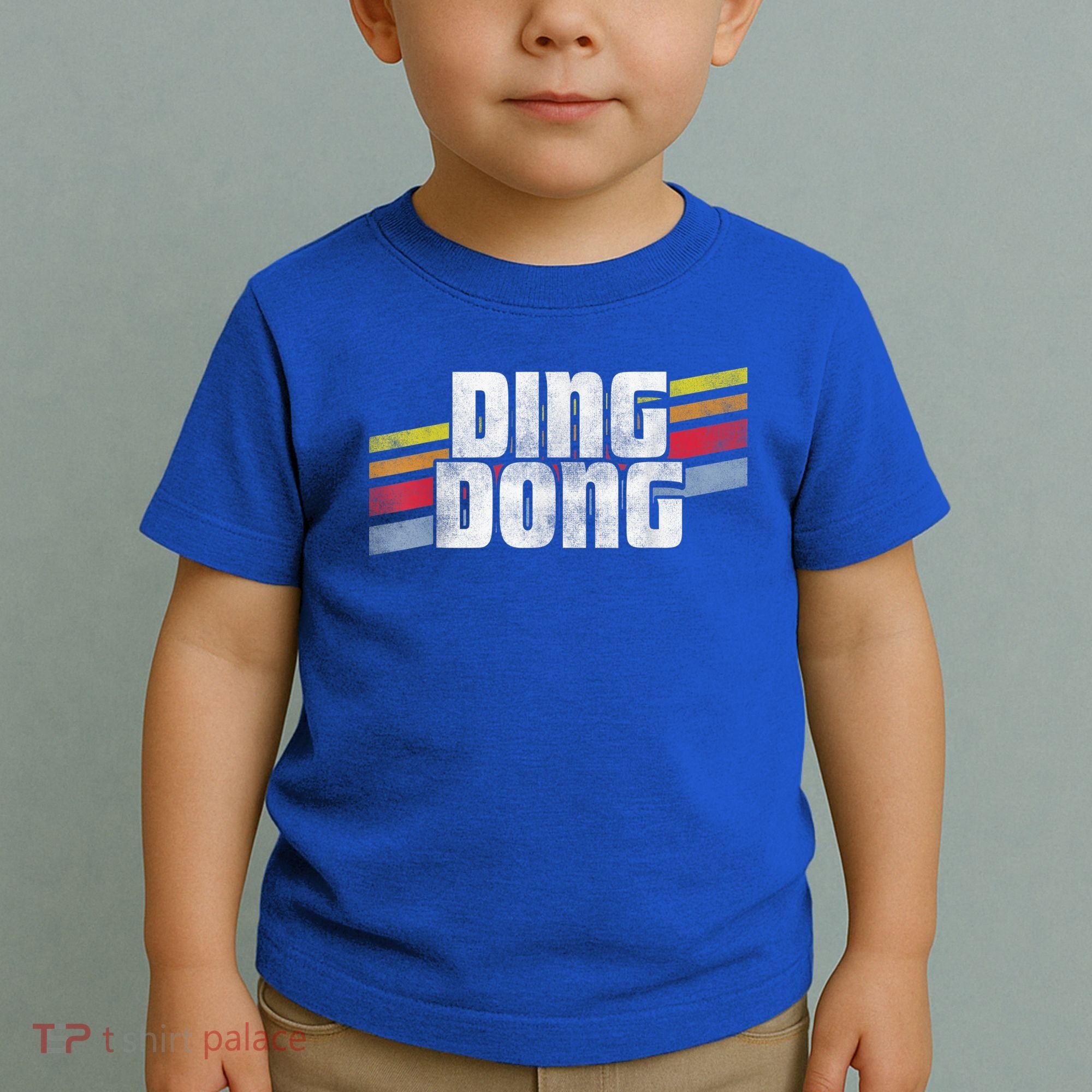 Ding Dong Funny Sayings Sarcastic Humor Joke Novelty Gift Toddler T-Shirt