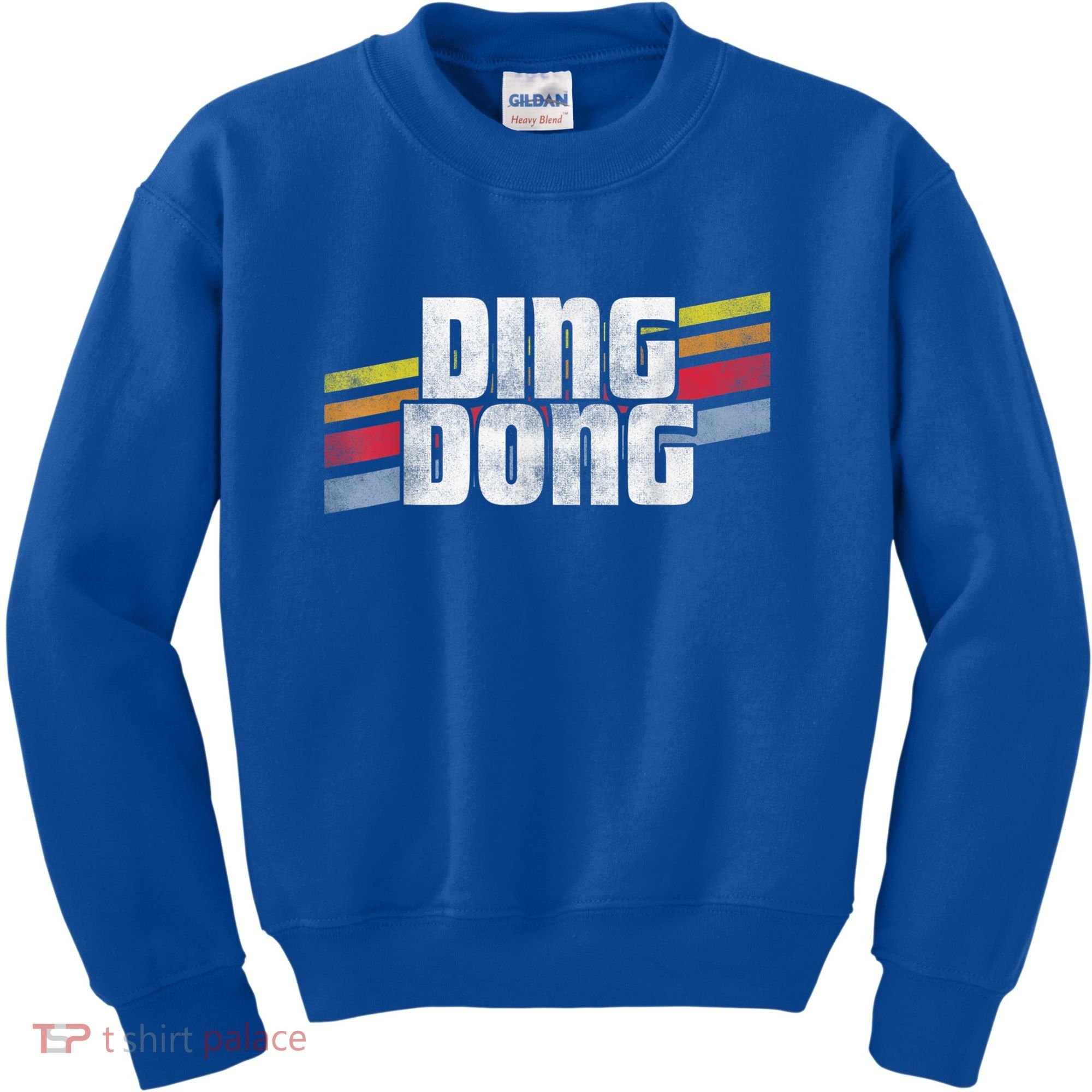 Ding Dong Funny Sayings Sarcastic Humor Joke Novelty Gift Kids Sweatshirt