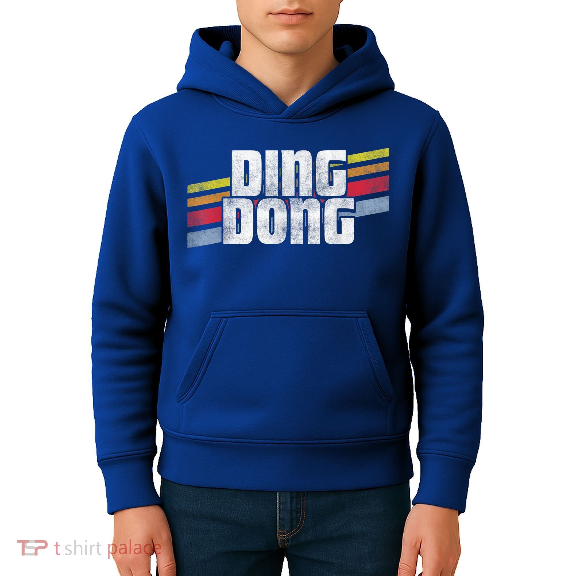 Ding Dong Funny Sayings Sarcastic Humor Joke Novelty Gift Kids Hoodie