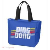 Ding Dong Funny Sayings Sarcastic Humor Joke Novelty Gift Tote Bag thumb 3
