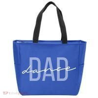 Dance Dad Funny Dance Dad Father's Day Gift Tote Bag thumb 0