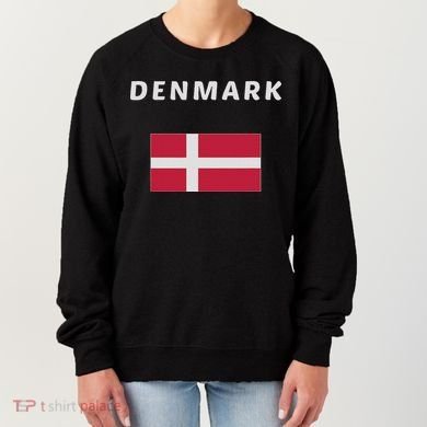 Denmark Danish Flag Souvenir Gift Copenhagen Women's Sweatshirt
