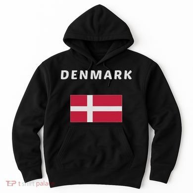 Denmark Danish Flag Souvenir Gift Copenhagen Hoodie