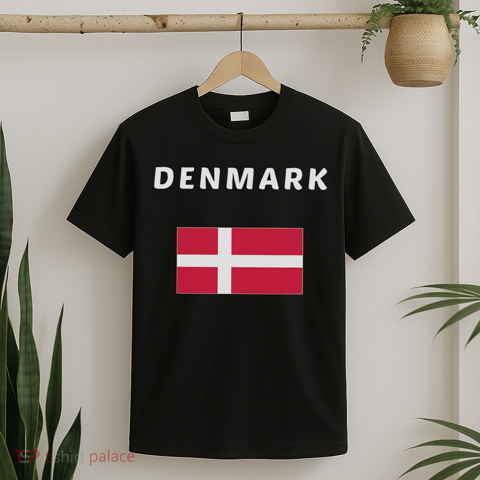 Denmark Danish Flag Souvenir Gift Copenhagen T-Shirt