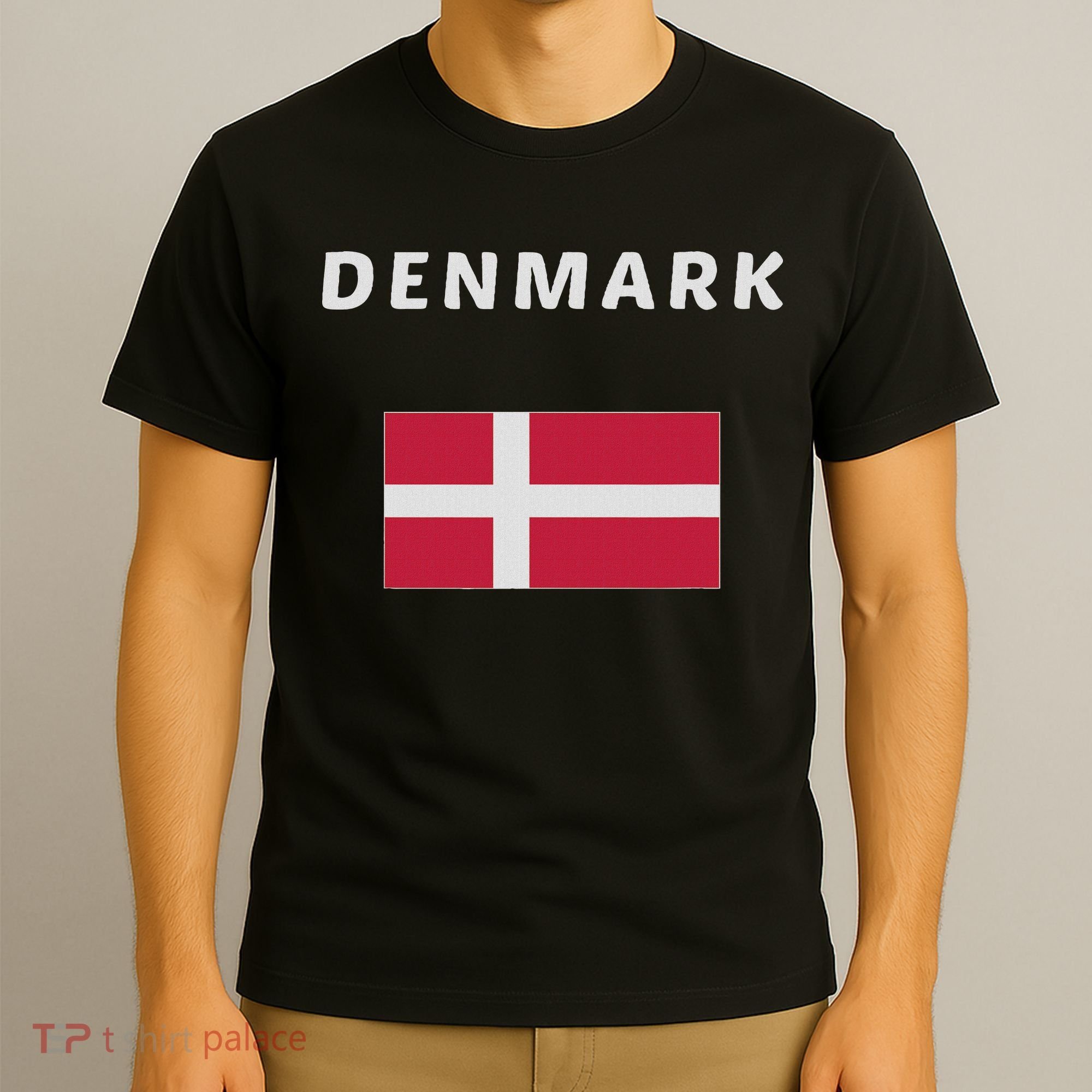 Denmark Danish Flag Souvenir Gift Copenhagen T-Shirt