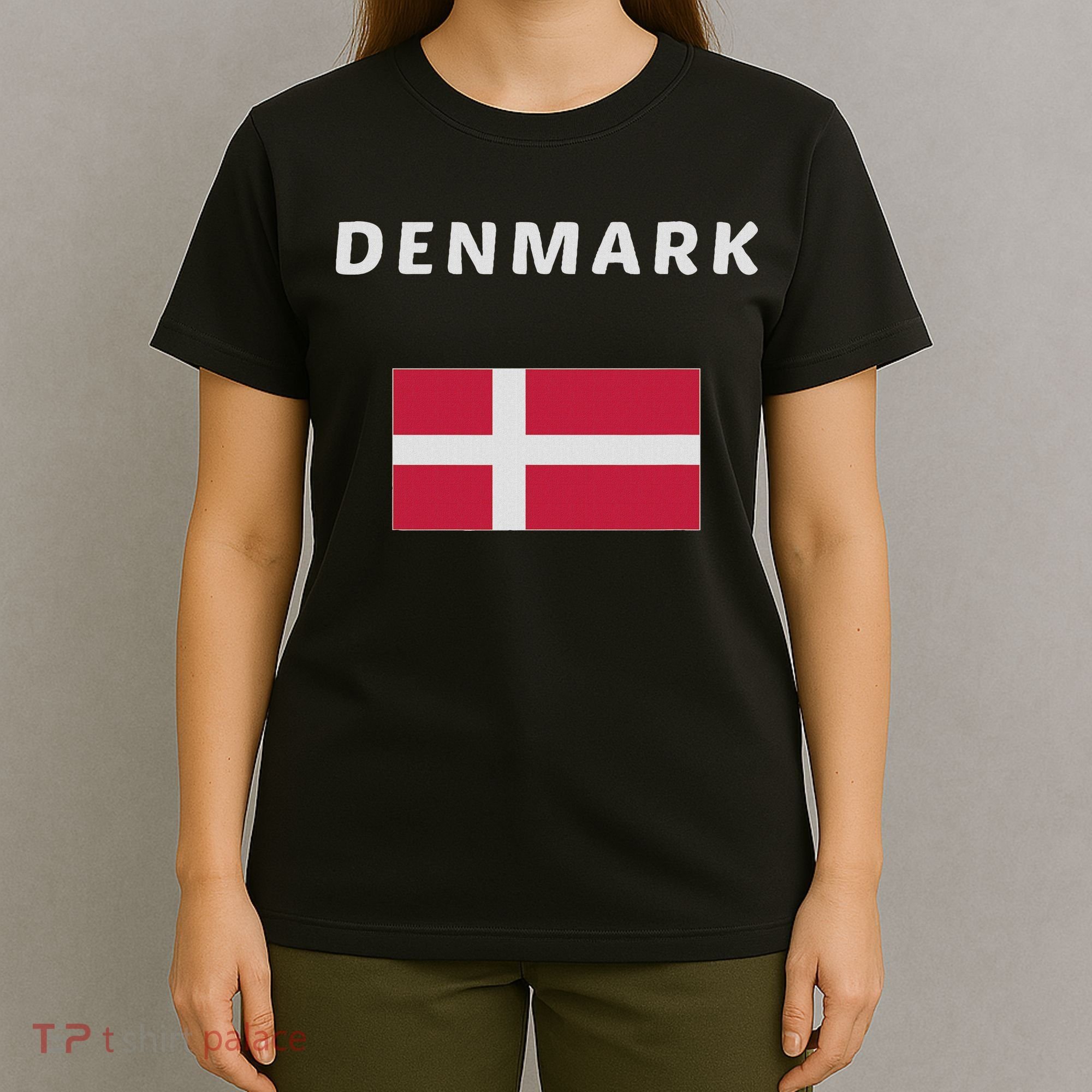 Denmark Danish Flag Souvenir Gift Copenhagen T-Shirt