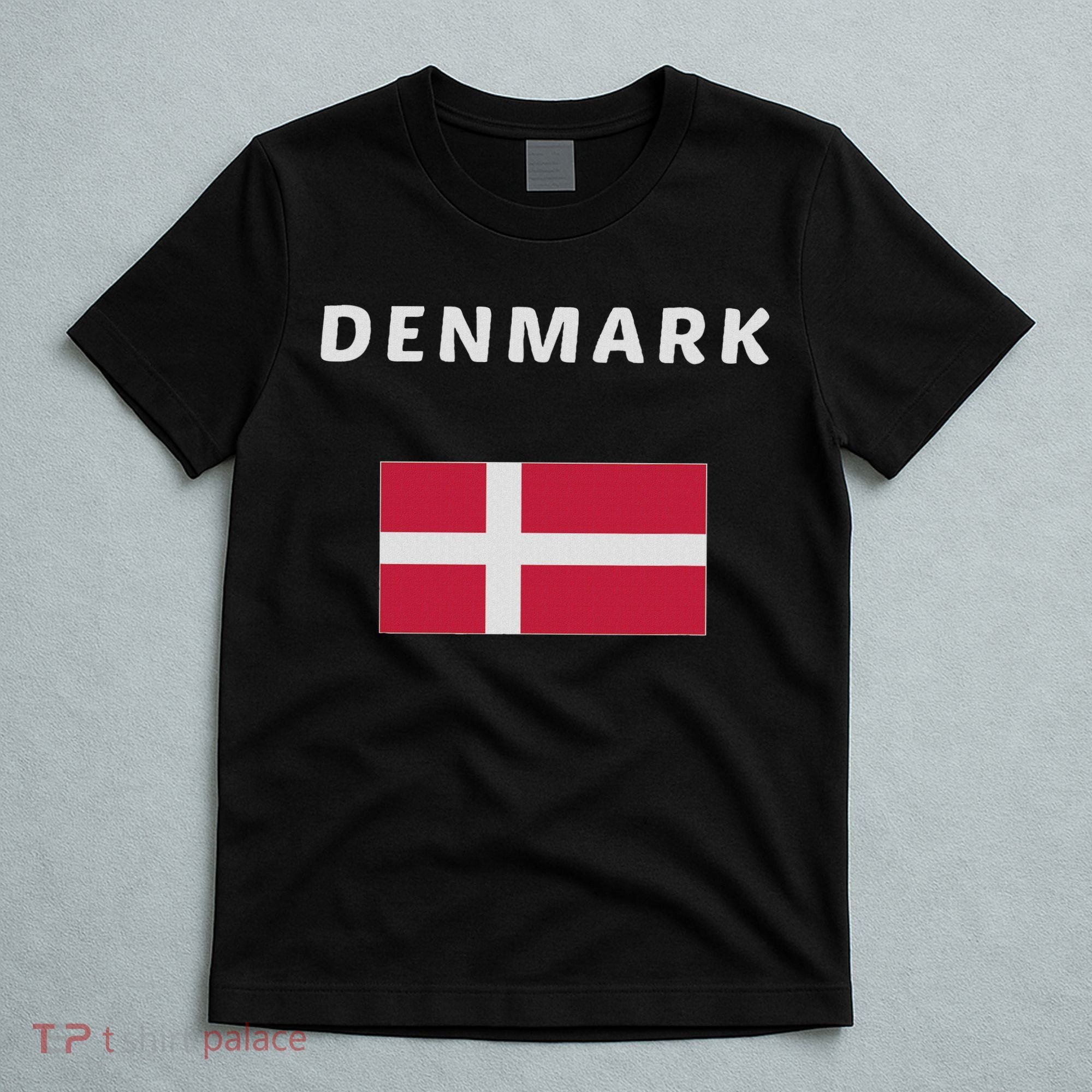 Denmark Danish Flag Souvenir Gift Copenhagen T-Shirt