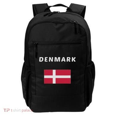 Denmark Danish Flag Souvenir Gift Copenhagen Backpack