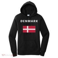 Denmark Danish Flag Souvenir Gift Copenhagen Women's Hoodie thumb 0