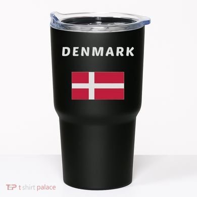 Denmark Danish Flag Souvenir Gift Copenhagen Tumbler