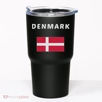 Denmark Danish Flag Souvenir Gift Copenhagen Tumbler thumb 0