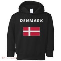 Denmark Danish Flag Souvenir Gift Copenhagen Toddler Hoodie thumb 0